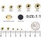 MEIBITE 6796PCS Light Yellow Hotfix Rhinestones Crystal Stones Glass for Fabric Clothes Shirts Sparkly Flat Back Round with Tweezers and Picking Pen (SS6~SS30 Set)